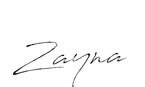 Use a signature maker to create a handwritten signature online. With this signature software, you can design (Antro_Vectra) your own signature for name Zayna. Zayna signature style 6 images and pictures png