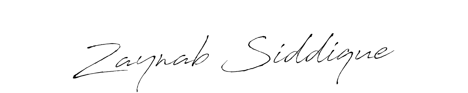 You should practise on your own different ways (Antro_Vectra) to write your name (Zaynab Siddique) in signature. don't let someone else do it for you. Zaynab Siddique signature style 6 images and pictures png