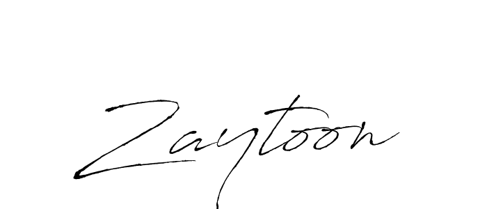 Also we have Zaytoon name is the best signature style. Create professional handwritten signature collection using Antro_Vectra autograph style. Zaytoon signature style 6 images and pictures png