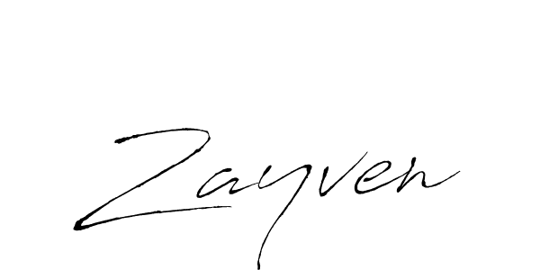 Antro_Vectra is a professional signature style that is perfect for those who want to add a touch of class to their signature. It is also a great choice for those who want to make their signature more unique. Get Zayven name to fancy signature for free. Zayven signature style 6 images and pictures png