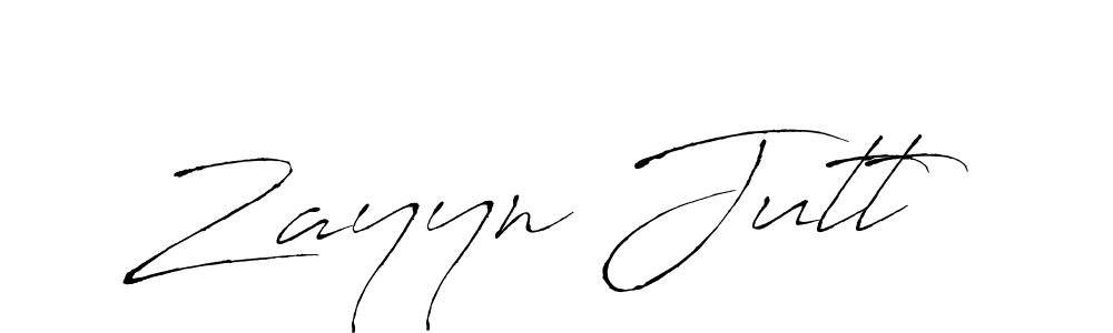Make a beautiful signature design for name Zayyn Jutt. Use this online signature maker to create a handwritten signature for free. Zayyn Jutt signature style 6 images and pictures png