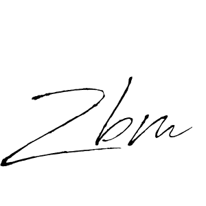 Also we have Zbm name is the best signature style. Create professional handwritten signature collection using Antro_Vectra autograph style. Zbm signature style 6 images and pictures png