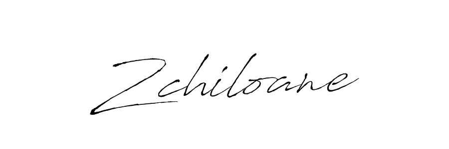 Create a beautiful signature design for name Zchiloane. With this signature (Antro_Vectra) fonts, you can make a handwritten signature for free. Zchiloane signature style 6 images and pictures png