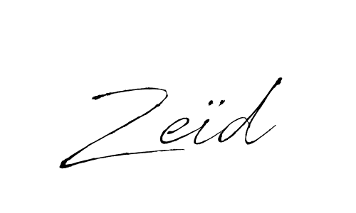 Similarly Antro_Vectra is the best handwritten signature design. Signature creator online .You can use it as an online autograph creator for name Zeïd. Zeïd signature style 6 images and pictures png