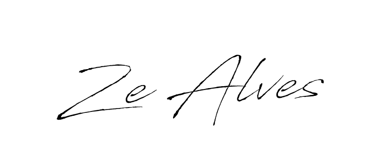 The best way (Antro_Vectra) to make a short signature is to pick only two or three words in your name. The name Ze Alves include a total of six letters. For converting this name. Ze Alves signature style 6 images and pictures png