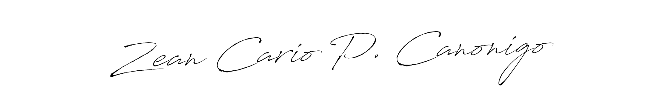 This is the best signature style for the Zean Cario P. Canonigo name. Also you like these signature font (Antro_Vectra). Mix name signature. Zean Cario P. Canonigo signature style 6 images and pictures png