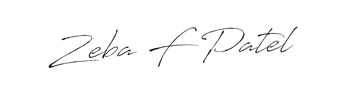 Once you've used our free online signature maker to create your best signature Antro_Vectra style, it's time to enjoy all of the benefits that Zeba F Patel name signing documents. Zeba F Patel signature style 6 images and pictures png