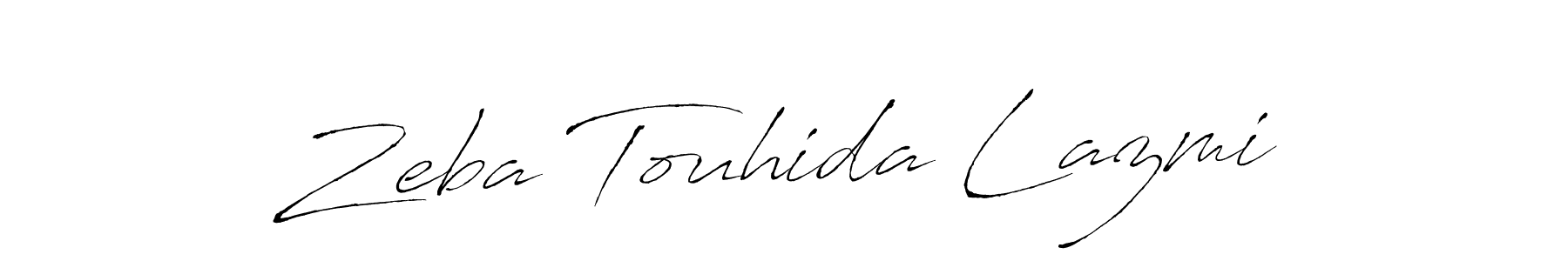 Once you've used our free online signature maker to create your best signature Antro_Vectra style, it's time to enjoy all of the benefits that Zeba Touhida Lazmi name signing documents. Zeba Touhida Lazmi signature style 6 images and pictures png