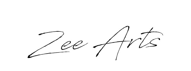 Use a signature maker to create a handwritten signature online. With this signature software, you can design (Antro_Vectra) your own signature for name Zee Arts. Zee Arts signature style 6 images and pictures png