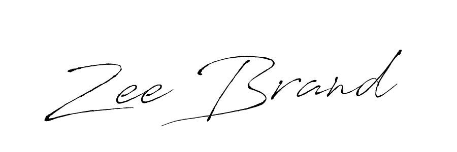 Similarly Antro_Vectra is the best handwritten signature design. Signature creator online .You can use it as an online autograph creator for name Zee Brand. Zee Brand signature style 6 images and pictures png