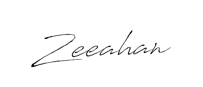 if you are searching for the best signature style for your name Zeeahan. so please give up your signature search. here we have designed multiple signature styles  using Antro_Vectra. Zeeahan signature style 6 images and pictures png