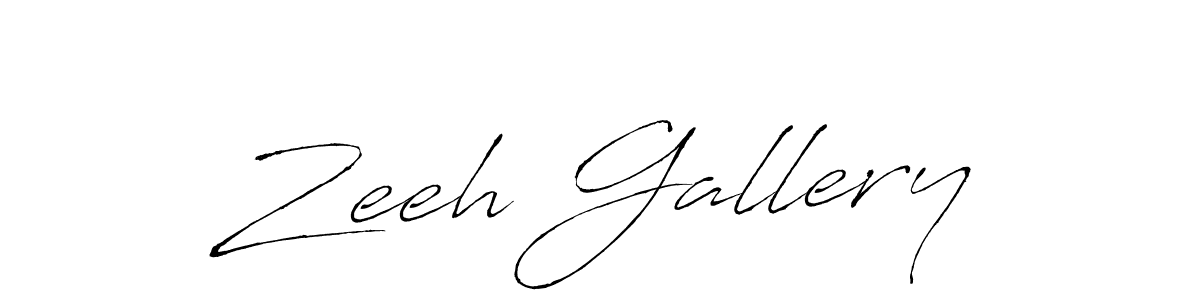 Also we have Zeeh Gallery name is the best signature style. Create professional handwritten signature collection using Antro_Vectra autograph style. Zeeh Gallery signature style 6 images and pictures png