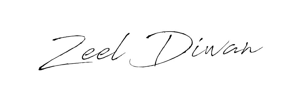 Also You can easily find your signature by using the search form. We will create Zeel Diwan name handwritten signature images for you free of cost using Antro_Vectra sign style. Zeel Diwan signature style 6 images and pictures png
