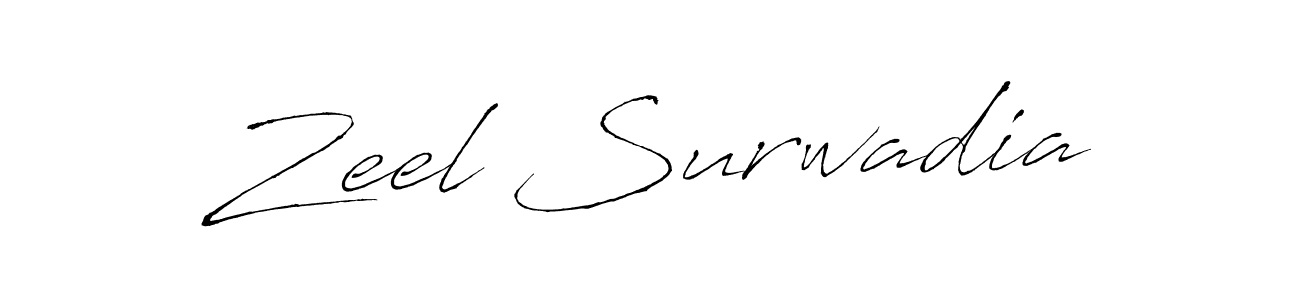 Make a short Zeel Surwadia signature style. Manage your documents anywhere anytime using Antro_Vectra. Create and add eSignatures, submit forms, share and send files easily. Zeel Surwadia signature style 6 images and pictures png