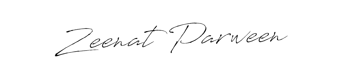 if you are searching for the best signature style for your name Zeenat Parween. so please give up your signature search. here we have designed multiple signature styles  using Antro_Vectra. Zeenat Parween signature style 6 images and pictures png