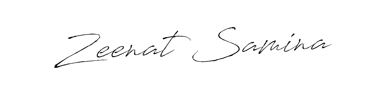 The best way (Antro_Vectra) to make a short signature is to pick only two or three words in your name. The name Zeenat Samina include a total of six letters. For converting this name. Zeenat Samina signature style 6 images and pictures png