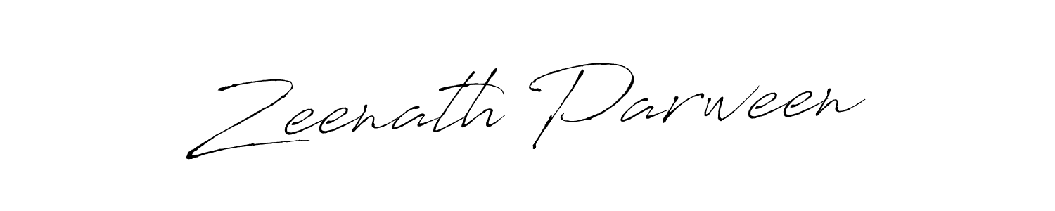 It looks lik you need a new signature style for name Zeenath Parween. Design unique handwritten (Antro_Vectra) signature with our free signature maker in just a few clicks. Zeenath Parween signature style 6 images and pictures png