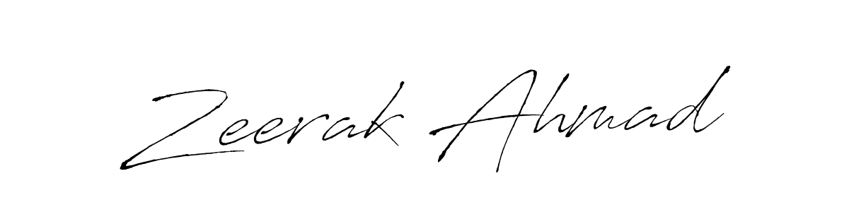 Use a signature maker to create a handwritten signature online. With this signature software, you can design (Antro_Vectra) your own signature for name Zeerak Ahmad. Zeerak Ahmad signature style 6 images and pictures png
