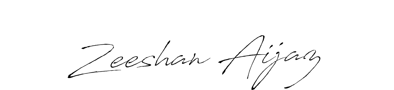 You should practise on your own different ways (Antro_Vectra) to write your name (Zeeshan Aijaz) in signature. don't let someone else do it for you. Zeeshan Aijaz signature style 6 images and pictures png