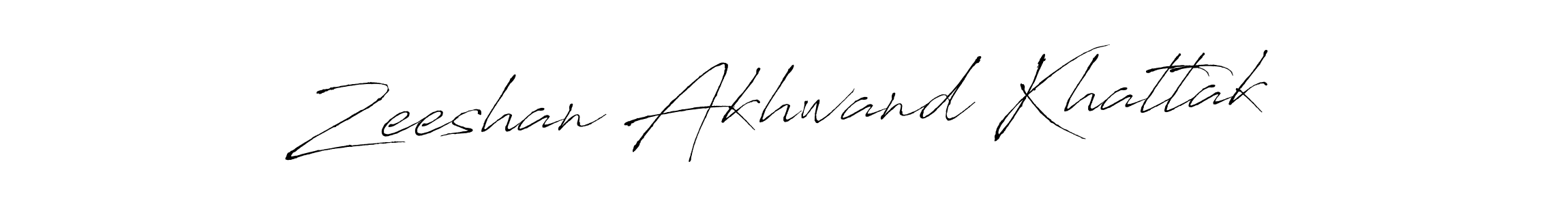 Zeeshan Akhwand Khattak stylish signature style. Best Handwritten Sign (Antro_Vectra) for my name. Handwritten Signature Collection Ideas for my name Zeeshan Akhwand Khattak. Zeeshan Akhwand Khattak signature style 6 images and pictures png