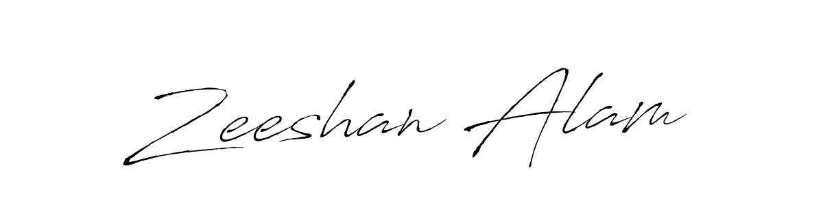 Also we have Zeeshan Alam name is the best signature style. Create professional handwritten signature collection using Antro_Vectra autograph style. Zeeshan Alam signature style 6 images and pictures png