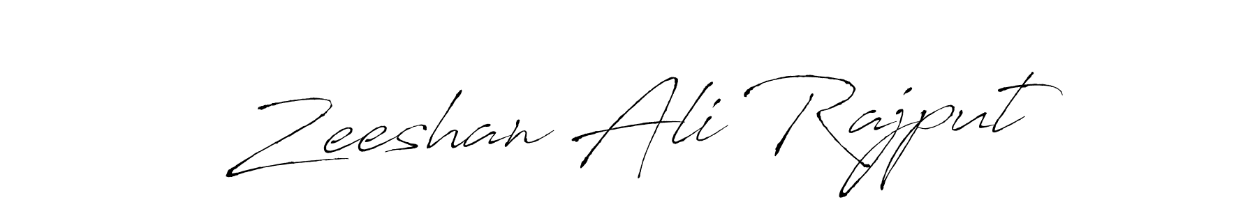How to make Zeeshan Ali Rajput signature? Antro_Vectra is a professional autograph style. Create handwritten signature for Zeeshan Ali Rajput name. Zeeshan Ali Rajput signature style 6 images and pictures png