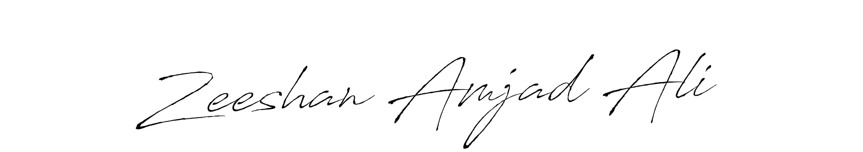 It looks lik you need a new signature style for name Zeeshan Amjad Ali. Design unique handwritten (Antro_Vectra) signature with our free signature maker in just a few clicks. Zeeshan Amjad Ali signature style 6 images and pictures png