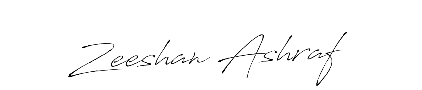 Also You can easily find your signature by using the search form. We will create Zeeshan Ashraf name handwritten signature images for you free of cost using Antro_Vectra sign style. Zeeshan Ashraf signature style 6 images and pictures png