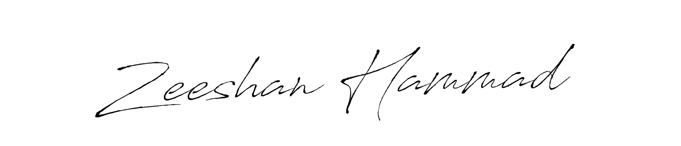 Use a signature maker to create a handwritten signature online. With this signature software, you can design (Antro_Vectra) your own signature for name Zeeshan Hammad. Zeeshan Hammad signature style 6 images and pictures png