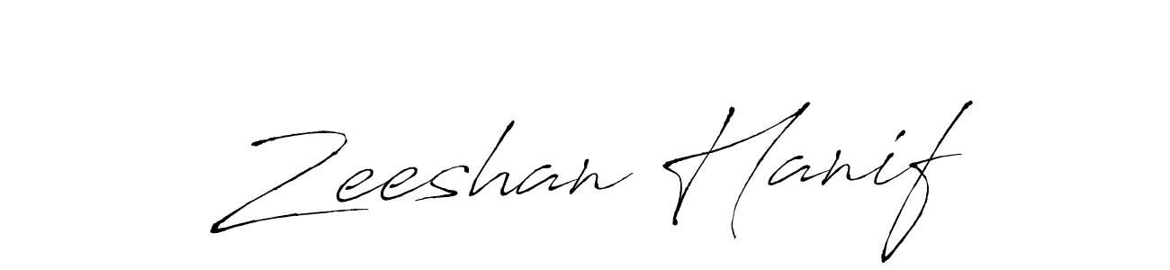 Antro_Vectra is a professional signature style that is perfect for those who want to add a touch of class to their signature. It is also a great choice for those who want to make their signature more unique. Get Zeeshan Hanif name to fancy signature for free. Zeeshan Hanif signature style 6 images and pictures png
