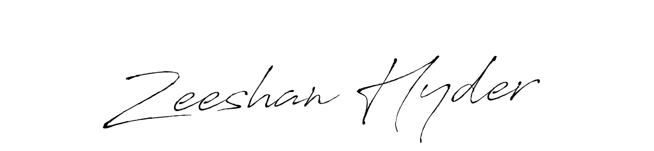 You should practise on your own different ways (Antro_Vectra) to write your name (Zeeshan Hyder) in signature. don't let someone else do it for you. Zeeshan Hyder signature style 6 images and pictures png