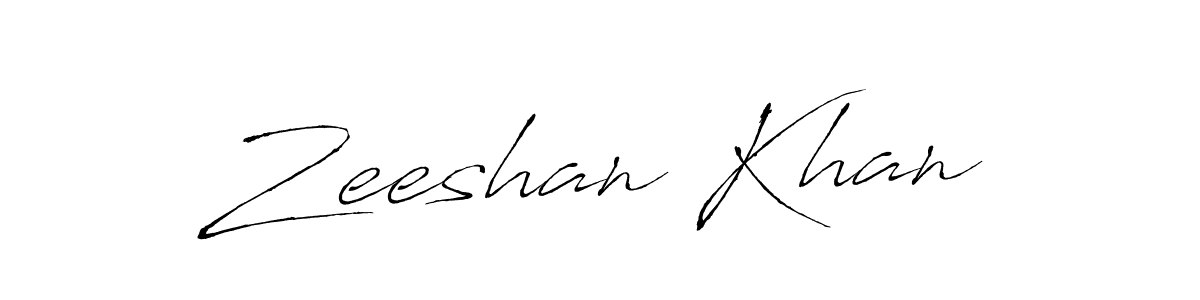 Make a short Zeeshan Khan signature style. Manage your documents anywhere anytime using Antro_Vectra. Create and add eSignatures, submit forms, share and send files easily. Zeeshan Khan signature style 6 images and pictures png