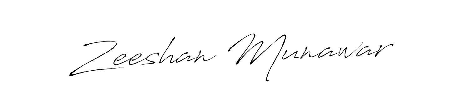 You should practise on your own different ways (Antro_Vectra) to write your name (Zeeshan Munawar) in signature. don't let someone else do it for you. Zeeshan Munawar signature style 6 images and pictures png