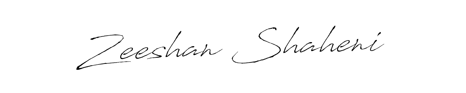 Antro_Vectra is a professional signature style that is perfect for those who want to add a touch of class to their signature. It is also a great choice for those who want to make their signature more unique. Get Zeeshan Shaheni name to fancy signature for free. Zeeshan Shaheni signature style 6 images and pictures png