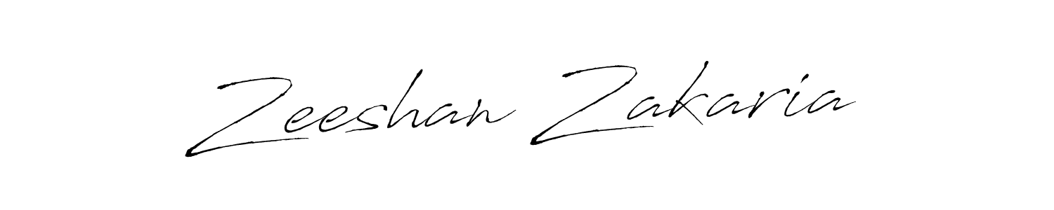 Antro_Vectra is a professional signature style that is perfect for those who want to add a touch of class to their signature. It is also a great choice for those who want to make their signature more unique. Get Zeeshan Zakaria name to fancy signature for free. Zeeshan Zakaria signature style 6 images and pictures png