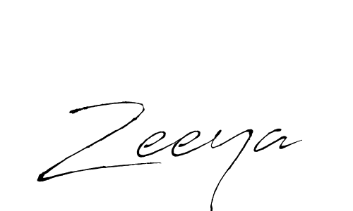 How to make Zeeya name signature. Use Antro_Vectra style for creating short signs online. This is the latest handwritten sign. Zeeya signature style 6 images and pictures png