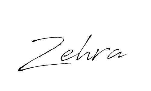 Design your own signature with our free online signature maker. With this signature software, you can create a handwritten (Antro_Vectra) signature for name Zehra. Zehra signature style 6 images and pictures png