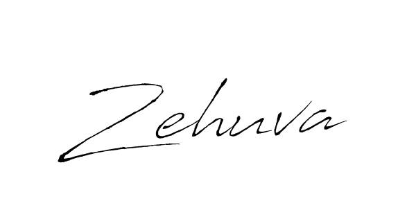 How to make Zehuva signature? Antro_Vectra is a professional autograph style. Create handwritten signature for Zehuva name. Zehuva signature style 6 images and pictures png