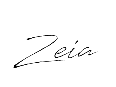 How to make Zeia name signature. Use Antro_Vectra style for creating short signs online. This is the latest handwritten sign. Zeia signature style 6 images and pictures png