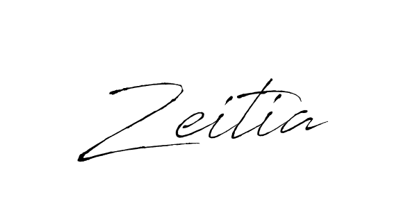 Use a signature maker to create a handwritten signature online. With this signature software, you can design (Antro_Vectra) your own signature for name Zeitia. Zeitia signature style 6 images and pictures png