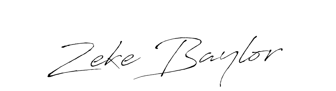 How to make Zeke Baylor signature? Antro_Vectra is a professional autograph style. Create handwritten signature for Zeke Baylor name. Zeke Baylor signature style 6 images and pictures png