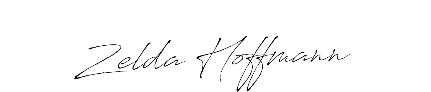 Make a beautiful signature design for name Zelda Hoffmann. With this signature (Antro_Vectra) style, you can create a handwritten signature for free. Zelda Hoffmann signature style 6 images and pictures png