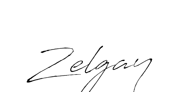 How to make Zelgay signature? Antro_Vectra is a professional autograph style. Create handwritten signature for Zelgay name. Zelgay signature style 6 images and pictures png