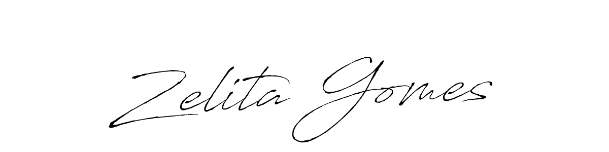 You should practise on your own different ways (Antro_Vectra) to write your name (Zelita Gomes) in signature. don't let someone else do it for you. Zelita Gomes signature style 6 images and pictures png