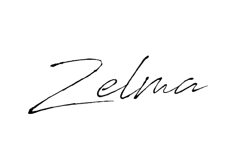 Make a beautiful signature design for name Zelma. With this signature (Antro_Vectra) style, you can create a handwritten signature for free. Zelma signature style 6 images and pictures png