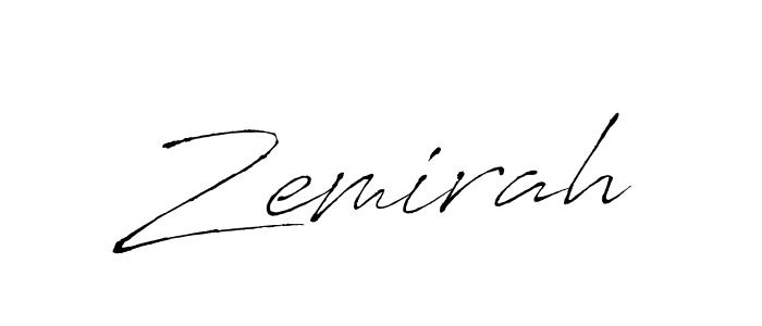 Make a beautiful signature design for name Zemirah. Use this online signature maker to create a handwritten signature for free. Zemirah signature style 6 images and pictures png