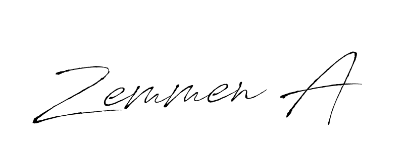 How to Draw Zemmen A signature style? Antro_Vectra is a latest design signature styles for name Zemmen A. Zemmen A signature style 6 images and pictures png