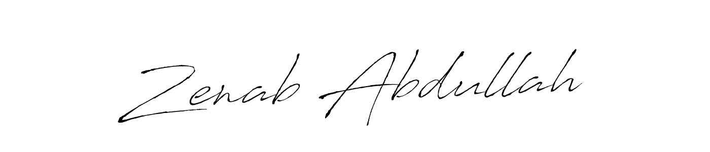 You can use this online signature creator to create a handwritten signature for the name Zenab Abdullah. This is the best online autograph maker. Zenab Abdullah signature style 6 images and pictures png