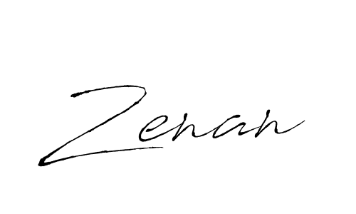 Best and Professional Signature Style for Zenan. Antro_Vectra Best Signature Style Collection. Zenan signature style 6 images and pictures png