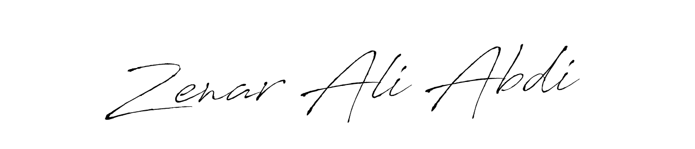 Antro_Vectra is a professional signature style that is perfect for those who want to add a touch of class to their signature. It is also a great choice for those who want to make their signature more unique. Get Zenar Ali Abdi name to fancy signature for free. Zenar Ali Abdi signature style 6 images and pictures png